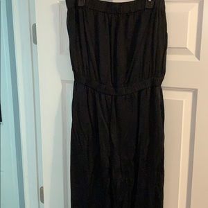 Black Silk Jumpsuit